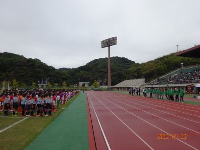 第25回ふくやまミニサッカー大会（9/23）
