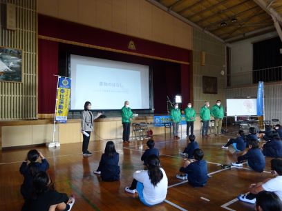 薬物乱用防止教室in山手小学校（12/14）