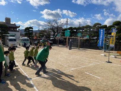 子どもたちの為の交通安全教室inかなりや幼稚園（12/19）